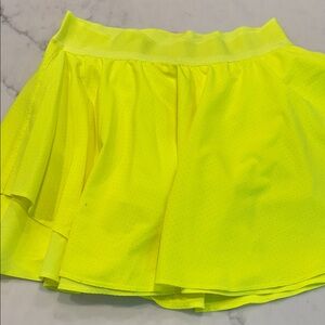 Lululemon Athletica Lime Green Skirt